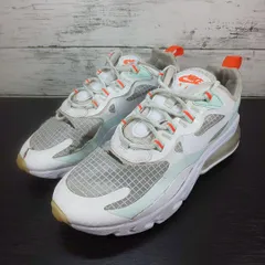 NIKE WMNS AIR MAX 270 REACT SE ナイキ ウィメンズ エア マックス 270 リアクト エスイー 23.0cm ホワイト 白 グレー CJ0620-100 L05377