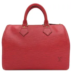 ルイヴィトン LOUIS VUITTON ハンドバッグ スピーディ 25 エピレザー カスティリアンレッド ゴールド金具 赤 ボストン 鍵1本欠品  M43017 SP0965【中古】