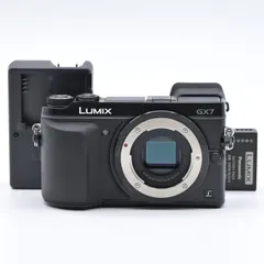 Panasonic パナソニック LUMIX GX7 ボディ ブラック DMC-GX7-K ミラーレス一眼レフカメラ【中古】