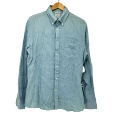 ブルックスブラザーズ BROOKS BROTHERS BD L/S リネンシャツ REGENT FIT メンズ JPN：M 