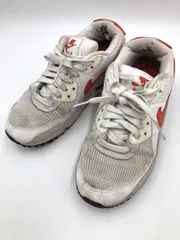 NIKE ナイキ ウィメンズ エア マックス 90 dm8265-100 スニーカー size24.0/白×赤 ■■ レディース