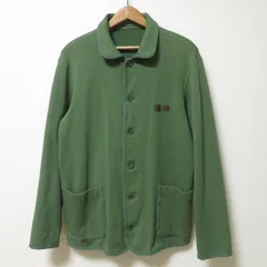 #anc パパス Papas ジャケット M 緑 パイピング スウェット地 ロゴ メンズ [947055]のサムネイル