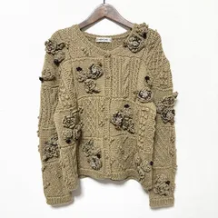 カネコイサオ　KANEKO ISAO　ボレロ　カーディガン　ピコフリル　リボン カネコイサオ KANEKO ISAO ボレロ カーディガン ピコフリル リボン