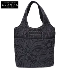 未使用級♡Haat タマシャ TAMASHA 刺繍 トート 肩がけ ブラウン 花 未