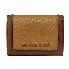 MICHAEL KORS マイケルコース トライフォールド ジップウォレット エクストラスモール 35F4GTVD0T7804 三つ折り財布 レディース 【中古】 12510R6