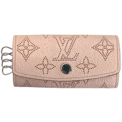 【在庫一掃】 ルイ・ヴィトン Louis Vuitton ミュルティクレ 4 キーホルダー キーフック キーケース モノグラムマヒナ マグノリア(ピンク) M64056 レディース 【中古】