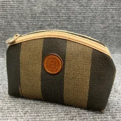 大人気‼️【FENDI】アクセサリーポーチ　ブラウン　希少　8N0005-02-9 大人気‼️【FENDI】アクセサリーポーチ ブラウン 希少 8N0005-02-9