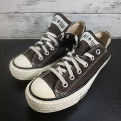 CONVERSE CANVAS ALL STAR J OX コンバース キャンバス オールスター ジェー オーエックス 23.0cm ブラウン 茶 OKHP5 L03378