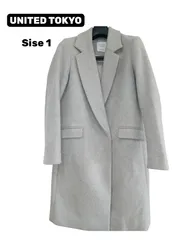 UNITED TOKYO ユナイテッドトウキョウ カシミヤ混チェスターコート