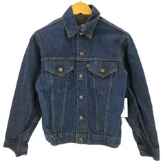 リーバイス Levis 70-80s USA製 70505-0217 スモールe ボタン裏刻印無 インディゴデニムジャケット メンズ US：34 