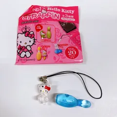未使用　ラウンドワン　ハローキティ　ストラッピン　ストラップ　ROUND1  Hello Kitty　しろくまキティ