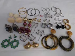 イヤリング ピアス　ヴィンテージ ジルコニア おまとめ売り　24点