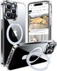 CASEKOO iPhone15Pro マットクリア カバー ケース スマホケース 管4-20