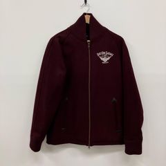 サブサエティ☆未使用級 アーチロゴ 刺繍 リブライン 中綿 スタジャン 