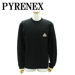 ピレネックス PYRENEX ALIGN HUS015 BLACK P0009 XS M L XL ロング Ｔシャツ カットソー ロンT おしゃれ メンズ レディース ブラック