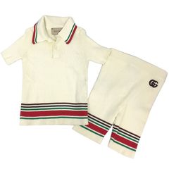 GUCCI ベビー ロンパース 帽子 スタイ 3点セット - メルカリ