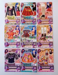 アイカツカード レア 9枚セット まとめ売り みくる 美月 さくら バラ
