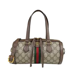 グッチ スモールボストンバッグ オフィディア ショルダーバッグ GGスプリームキャンバス 602577 ベージュ レディース  GUCCI  中古 グッチ