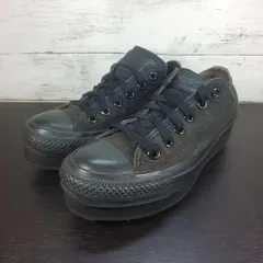 CONVERSE ALLSTAR PLTS OX コンバース オールスター プラッツ オックス 23.5cm ブラック 黒 5CJ838 L11986