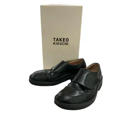 186001 TAKEO KIKUCHI タケオキクチ ローファー 26cm ブラックのサムネイル