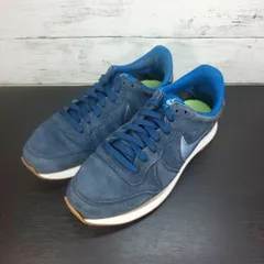 Nike Wmns Internationalist Prm Sd ナイキ ウィメンズ インターナショナリスト プレミアム エスディー 23.0cm ブルー 青 828408-400 L11782