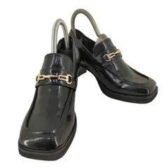 アズールバイマウジー AZUL by moussy スクエアトゥ ビットローファー レディース  M