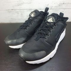 NIKE AIR HUARACHE RUN ULTRA ナイキ エア ハラチ ラン ウルトラ 25.0cm ブラック 黒 819151-008 L11788