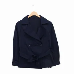 ビームス BEAMS ジャケット アウター テーラード ダブル リボン ネイビー 紺 /KT26のサムネイル