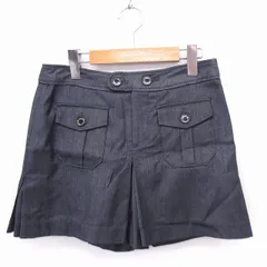 ダブルスタンダードクロージング ダブスタ DOUBLE STANDARD CLOTHING パンツ ショート プリーツ切替 ポケット 38 グレー /FT40のサムネイル