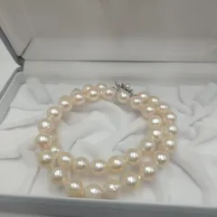 超太珠　9.0mm アコヤ あこやパール 本真珠 ネックレス akoya