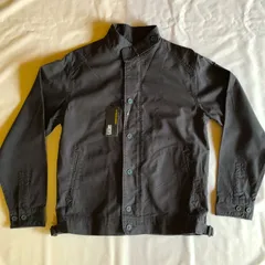 【SMITH'S AMERICAN／スミス】メンズ コットンジャケット M【新品タグ付】スタンドカラー 比翼仕立て ワーク系 ブラック系 人気 定番