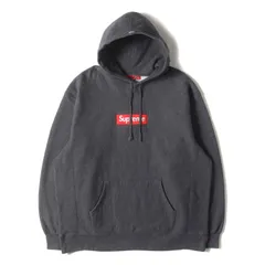 【美品】Supreme シュプリーム パーカー チャコール サイズ:XXL | 21AW ボックスロゴ スウェットパーカー (Box Logo Hooded Sweatshirt) | トップス フーディー プルオーバー【メンズ】【中古】