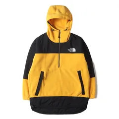 THE NORTH FACE ノースフェイス ジャケット イエロー サイズ:L | 90s ARMADILLA アルマディラ フリース ハーフジップ フーディー ジャケット | アウター ブルゾン 上着 | 90年代 古着【メンズ】【中古】
