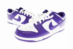 ナイキ NIKE DUNK LOW RETRO Court Purple ダンクロー コートパープル DD1391-104 27.5 ブランド古着ベクトル 中古▲■251112