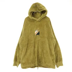 Design Tshirts Store graniph デザインティーシャツストアグラニフ 長袖 フリース パーカー L ブラウン系 メンズ 古着