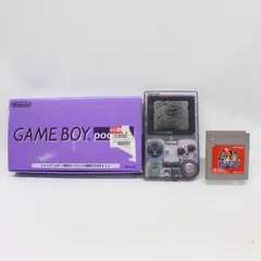 ☆1465　Nintendo　ゲームボーイポケット　ジャンク　クリアパープル　MGB-001　ポケットモンスター赤　2点セット