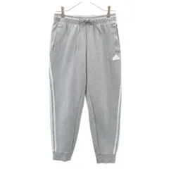 adidas アディダス スリーストライプス スウェットパンツ M グレー レディース 古着