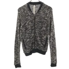 DIESEL ディーゼル 長袖 ニット ジップ カーディガン XS ブラック系 レディース 古着