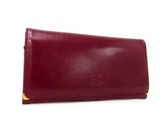 新品•未使用】皇居 菊の御紋 えんじ色orワインレッドの長財布 - メルカリ