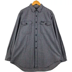 古着 90年代 ラルフローレン Ralph Lauren POLO SPORT ポロスポーツ 長袖 フランネルチェックシャツ メンズXL相当 ヴィンテージ/eaa600170