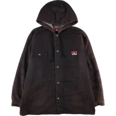 古着 ビッグサイズ ベンデイビス BEN DAVIS フード付き ワークジャケット メンズXXXL相当/eaa600544