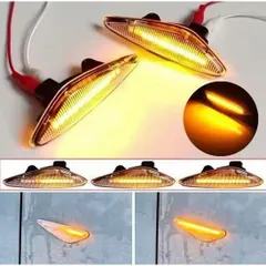 流星ウインカー♪ シーケンシャルウインカー♪ サイドマーカー ロードスター ND5RC Sスペシャルパッケージ SレザーPK NR-A RS クリア b13140