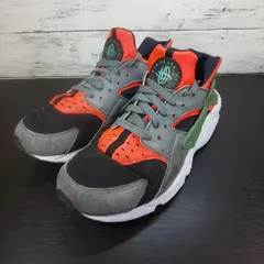 NIKE AIR HUARACHE ナイキ エア ハラチ 26.5cm グレー ブラック レッド 赤 黒 318429-602 L05647