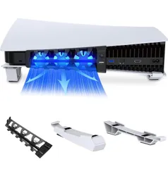 【NexiGo】PS5 水平スタンド （ミニマルデザイン）Playstation5 ディスク ＆ デジタルエディション 対応LEDライト内蔵