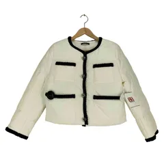 フォクシー FOXEY DAISY LIN for FOXEY ニット切替ノーカラージャケット レディース  38のサムネイル