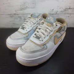 NIKE W AIR FORCE 1 SHADOW ナイキ ウィメンズ エア フォース 1 シャドウ 22.5cm ホワイト 白 DV7449-100 L12199