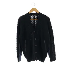 アンダーカバー UNDERCOVER ×GU 24AW ケーブルカーディガン ニット S 紺 ネイビー /CX ■OS ■SH