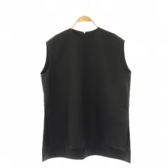 LOHEN ローヘン ハイカウントダブルクロススリーブレスブラウス ホワイト LOHEN ローヘン ハイカウントダブルクロススリーブレスブラウス