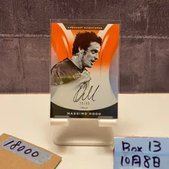 2017 Panini Nobility Massimo Oddo 29/49 直筆サインカード Italy National Team Crescent  カード