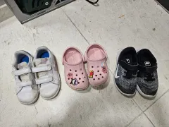 赤ちゃん 靴 3足 (NIKE クロックス) 140 150 サイズ 赤ちゃん